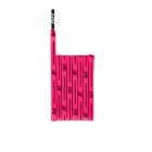ARI COLORFUL SHOELACES - 3MM/125CM - PINK/BLACK