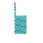 ARI COLORFUL SHOELACES - 5MM/125CM - TURQUOISE/BLACK