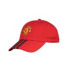 ADIDAS MAN UTD 2025/2026 HOME BASEBALL WOMEN CAP - MUFC RED/BLACK