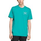 ADIDAS LIVERPOOL TERRACE ICONS GRAPHIC TEE - SEA GREEN