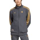 ADIDAS MANCHESTER UNITED TERRACE ICONS TRACK TOP - UTILITY BLACK