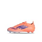 ADIDAS F50 ELITE FG J - BEAM ORANGE/LUCID BLUE/FTWR WHITE