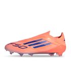 ADIDAS F50 ELITE LACELESS FG - BEAM ORANGE/LUCID BLUE/FTWR WHITE