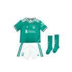 ADIDAS LIVERPOOL 2025/2026 THIRD MINI JERSEY - SEA GREEN/WHITE
