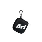 ARI DAILY PORTABLE MINI POUCH - BLACK/WHITE/BLACK