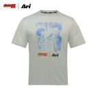 ARI X TSUBASA 2025 HANDSHAKE REGULAR TEE - GREY/BLUE/BLACK