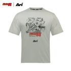 ARI X TSUBASA 2025 NITTA REGULAR TEE - GREY/BLACK/RED