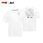 ARI X TSUBASA 2025 TSUBASA REGULAR TEE - WHITE/BLACK/RED
