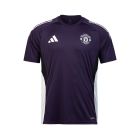 ADIDAS MANCHESTER UNITED 2025/2026 TRAINING JERSEY - AURORA PLUM/WHITE/BLACK