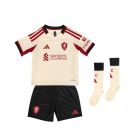 ADIDAS LIVERPOOL 2025/2026 AWAY MINI JERSEY - WONDER WHITE/BLACK