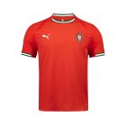 PUMA PORTUGAL 2025 HOME PLAYER JERSEY - SPORT RED/SUGARED ALMOND