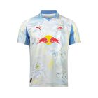 PUMA KIDSUPER RB SALZBURG 2025 REPLICA JERSEY - FROSTED IVORY/PUMA RED