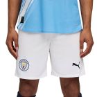 PUMA MANCHESTER CITY 2025/2026 HOME SHORTS - PUMA WHITE/TEAM LIGHT BLUE