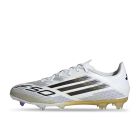 ADIDAS F50 LEAGUE FG/MG  - FTWR WHITE/CORE BLACK/GOLD MET
