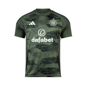 ADIDAS CELTIC FC 2024/2025 THIRD REPLICA JERSEY - SHADOW GREEN