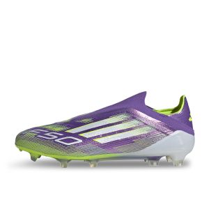 ADIDAS F50 ELITE LACELESS FG - PURPLE RUSH/FTWR WHITE/LUCID LEMON