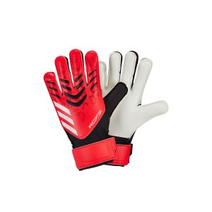 ADIDAS PREDATOR TRAINING GLOVES J - BLACK/LUCID RED/WHITE