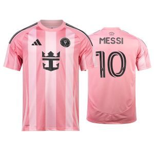 ADIDAS INTER MIAMI CF 2025/2026 HOME REPLICA JERSEY MESSI#10 - EASY PINK