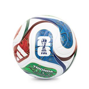 ADIDAS TRIONDA LEAGUE STREET BALL - WHITE BLUE/POWER RED/AMAZON GREEN