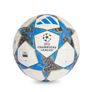 ADIDAS UCL PRO BALL - WHITE/DARK BLUE/GOLD MET