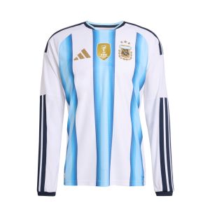 ADIDAS ARGENTINA 2026 HOME PLAYER LONG SLEEVE JERSEY - WHITE/ICEY BLUE/LIGHT BLUE