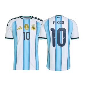 ADIDAS ARGENTINA 2026 HOME PLAYER JERSEY MESSI#10 - WHITE/ICEY BLUE/LIGHT BLUE