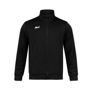ARI ESSENTIAL TRACK JACKET - BLACK/BLACK/WHITE