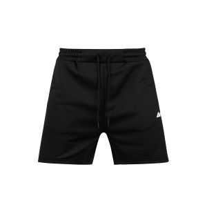 ARI ESSENTIAL TRACK SHORTS - BLACK/BLACK/WHITE