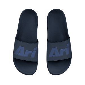ARI SLIDE SANDALS - NAVY/CLASSIC BLUE