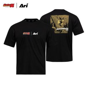 ARI X TSUBASA 2025 WAKASHIMAZU REGULAR TEE - BLACK/YELLOW/WHITE