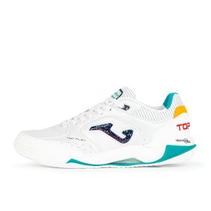 JOMA TOP FLEX PLUS - WHITE/TURQUOISE
