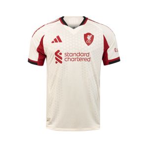 ADIDAS LIVERPOOL 2025/2026 AWAY PLAYER JERSEY - WONDER WHITE