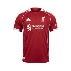 ADIDAS LIVERPOOL 2025/2026 HOME PLAYER JERSEY - STRAWBERRY RED