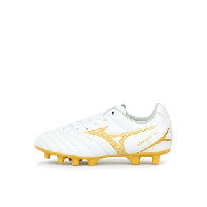 MIZUNO MONARCIDA NEO III SELECT JR FG - WHITE/MP GOLD