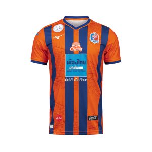 MIZUNO PORT FC 2025/2026 HOME PLAYER JERSEY - ORANGE/BLUE