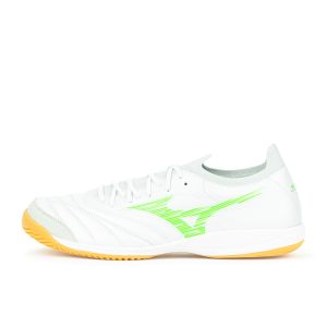 MIZUNO MORELIA NEO SALA BETA JAPAN IN - WHITE/NEON GREEN/COOL GRAY 3C