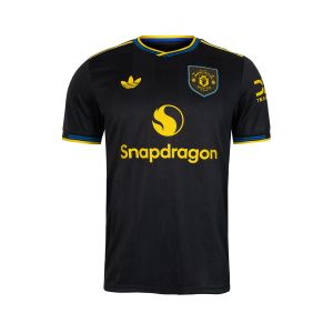 ADIDAS MAN UTD 2025/2026 THIRD PLAYER JERSEY - BLACK