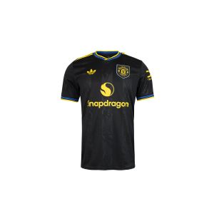 ADIDAS MAN UTD 2025/2026 THIRD KIDS JERSEY - BLACK