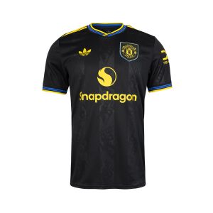 ADIDAS MAN UTD 2025/2026 THIRD REPLICA JERSEY - BLACK