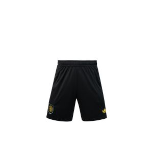 ADIDAS MAN UTD 2025/2026 THIRD KIDS SHORTS - BLACK