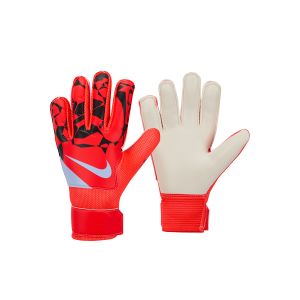 NIKE JR GOALKEEPER MATCH GLOVES  - BRIGHT CRIMSON/BLACK/ROYAL TINT