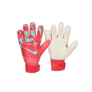 NIKE JR GOALKEEPER MATCH GLOVES - EMBER GLOW/AURORA GREEN/AURORA GREEN