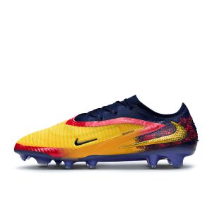 NIKE PHANTOM 6 LOW ELITE ERLING HAALAND FG - LASER ORANGE/LEMON VENOM/BLUE VOID