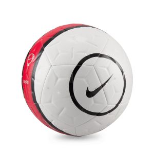 NIKE ACADEMY BALL T90 - WHITE/BLACK/RED/BLACK