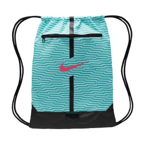 NIKE ACADEMY GYMSACK - AURORA GREEN/BLACK/PINK BLAST