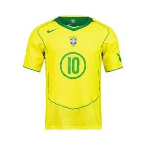 NIKE BRAZIL 2004 RE ISSUE JERSEY N&N - OPTI YELLOW/APPLE GREEN/APPLE GREEN
