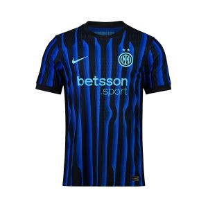 NIKE INTER MILAN 2025/2026 HOME PLAYER JERSEY - LYON BLUE/BLACK/CHLORINE BLUE