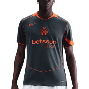 NIKE INTER MILAN 2025/2026 THIRD REPLICA JERSEY - THUNDER BLUE/SAFETY ORANGE/SAFETY ORANGE