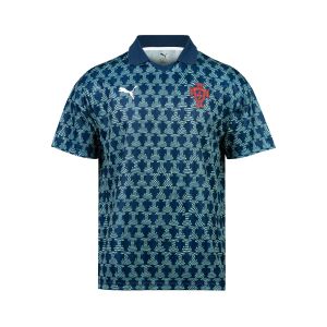 PUMA PORTUGAL 2025 RETRO JERSEY - PERSIAN BLUE
