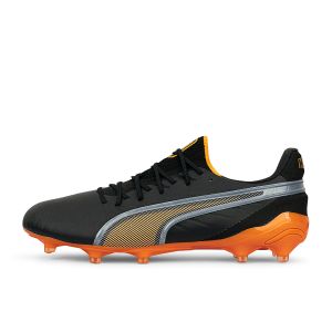 PUMA KING ULTIMATE FG/AG - PUMA BLACK/HEAT FIRE/PUMA SILVER